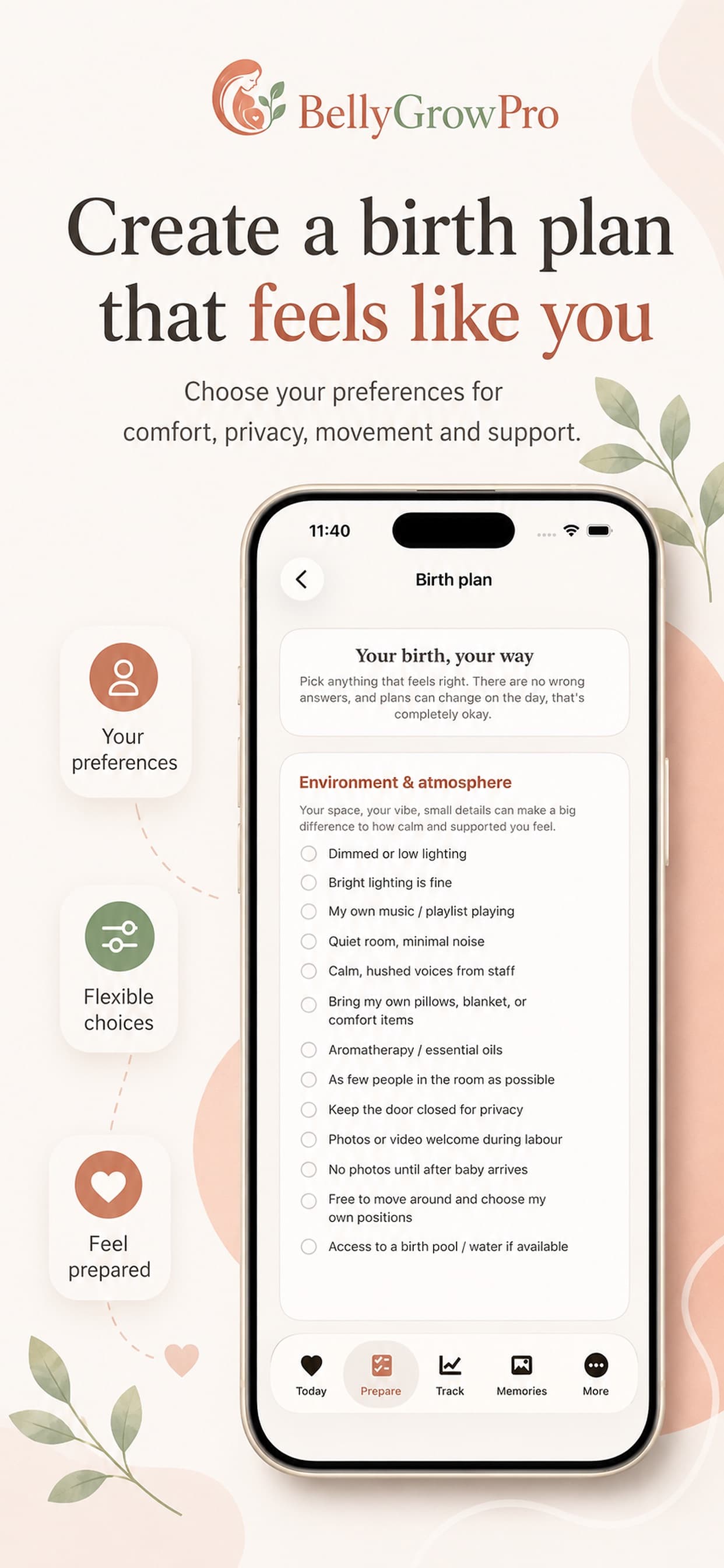 BellyGrowPro screenshot 8