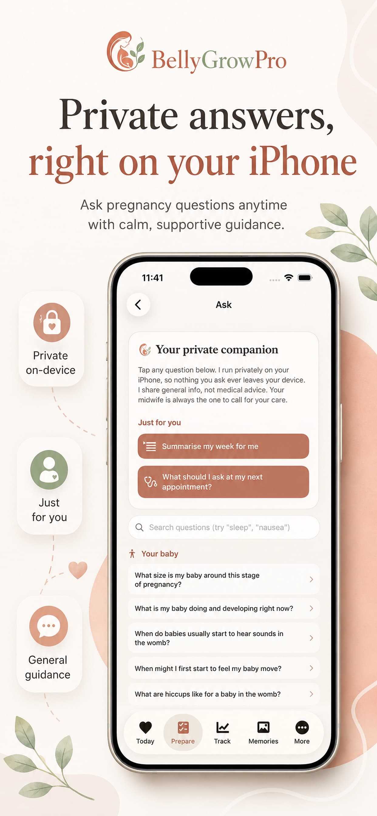 BellyGrowPro screenshot 4